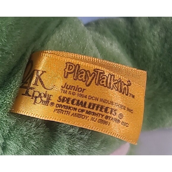 24K Polar Puff Playtalkin Frog Jr 18" Hand Puppet Japan - Picture 8 of 14